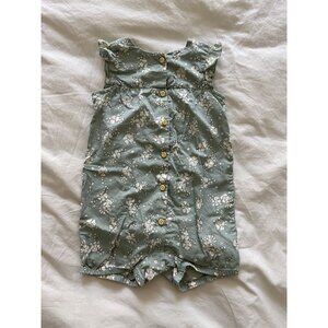 EUC H&M Floral Romper (2T)